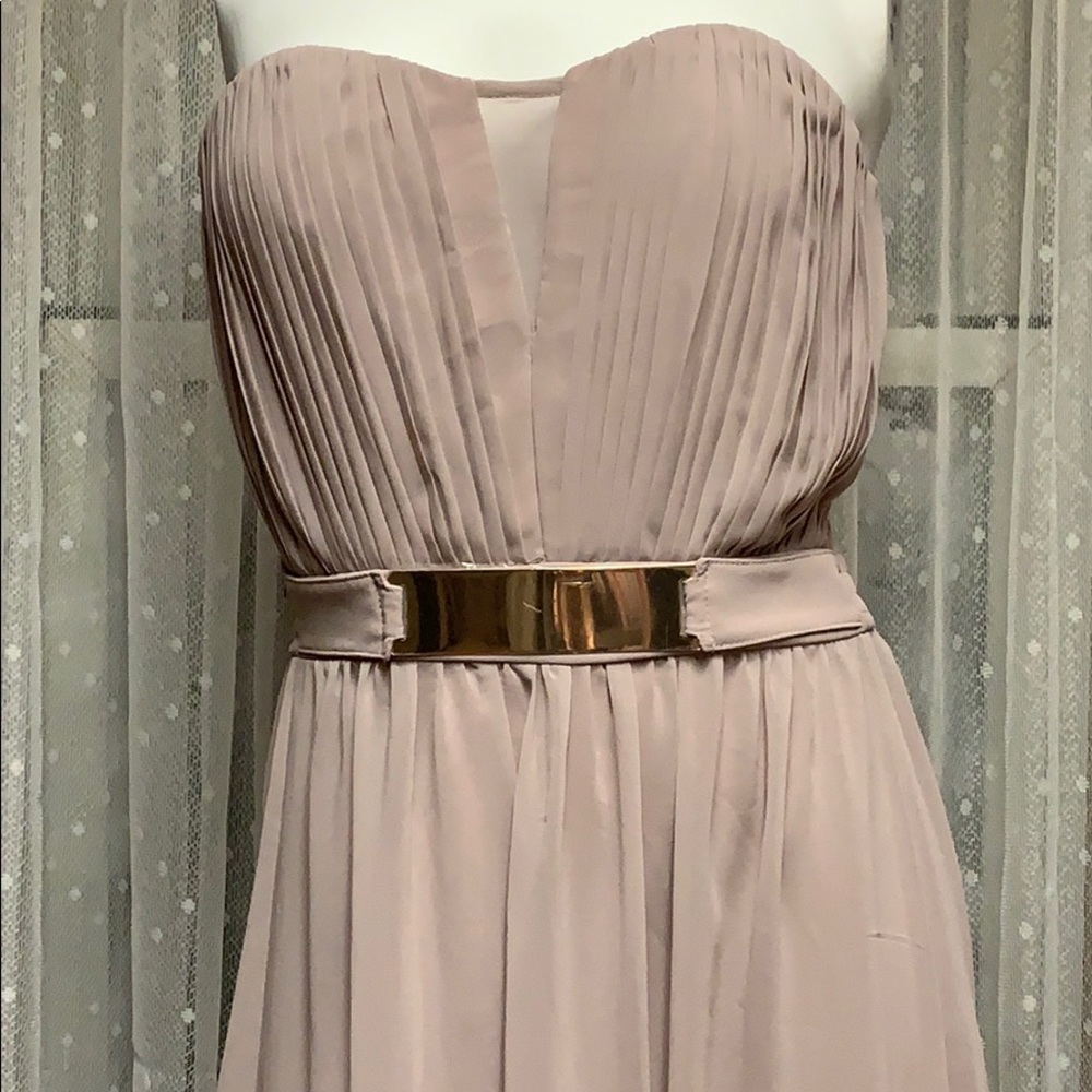 Floor length formal dress
